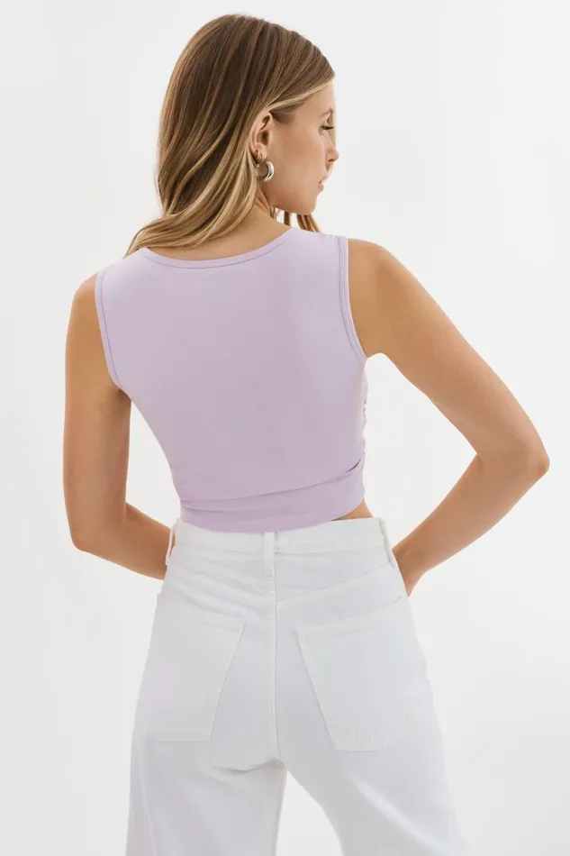 Women ZINA Tank Top Lavender LAMARQUE Tops