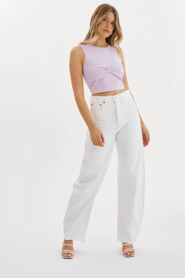 Women ZINA Tank Top Lavender LAMARQUE Tops