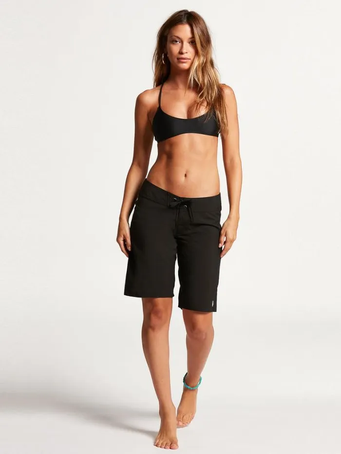Womens Boardshorts Volcom Simply Solid 11034 Boardshorts 8211 Black