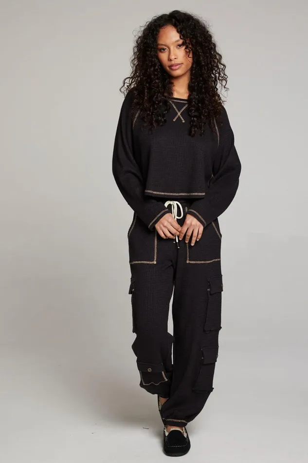 Womens Bottoms Chaser Brand Bily Licorice Jogger
