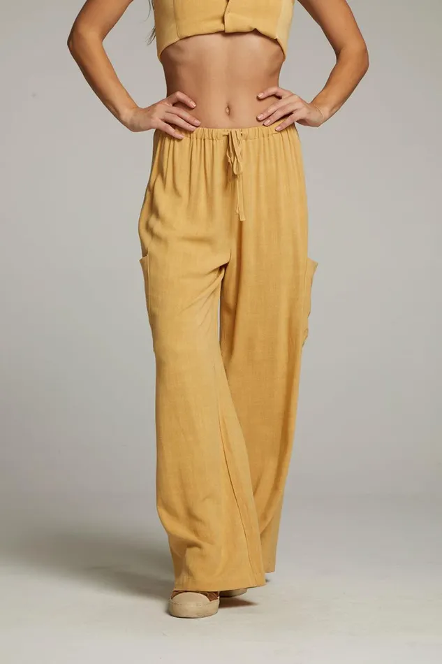 Womens Bottoms Chaser Brand Lee Parchment Trouser