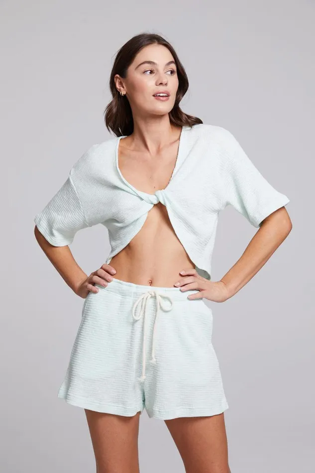 Womens Bottoms Chaser Brand Serena Aqua Glass Short