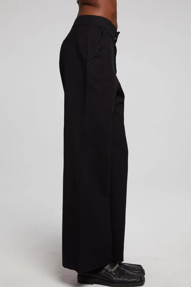 Womens Bottoms Chaser Brand Simone Trousers 8211 Black Onyx