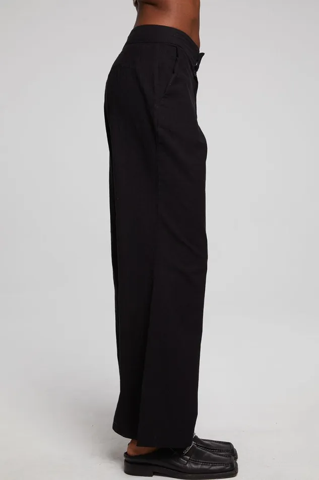 Womens Bottoms Chaser Brand Simone Trousers 8211 Black Onyx