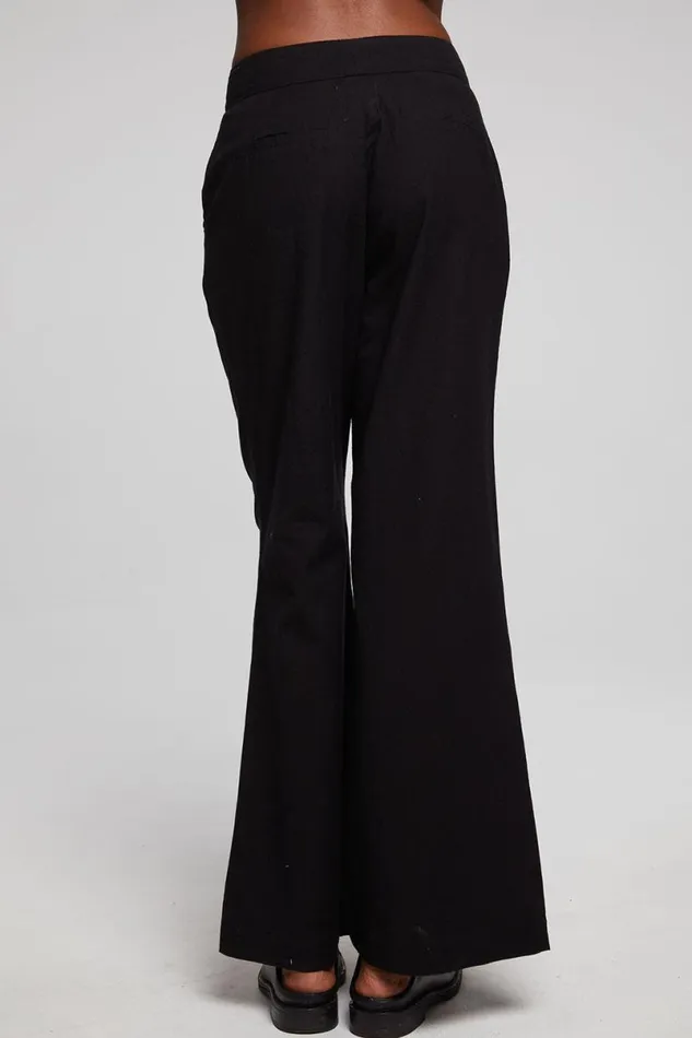Womens Bottoms Chaser Brand Simone Trousers 8211 Black Onyx