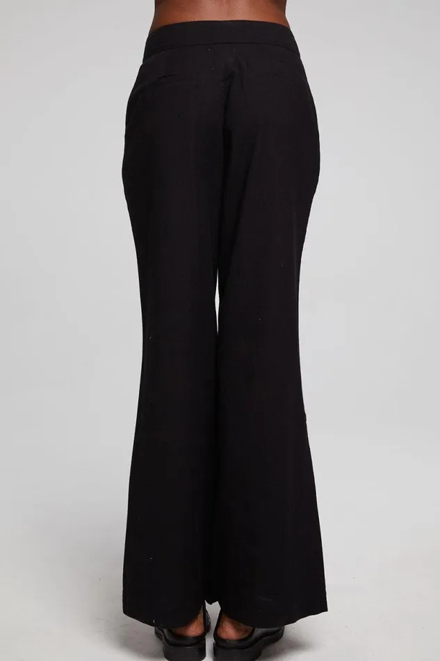 Womens Bottoms Chaser Brand Simone Trousers 8211 Black Onyx