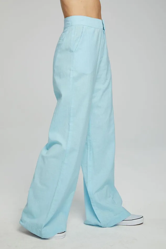 Womens Bottoms Chaser Brand Simone Trousers 8211 Clear Sky