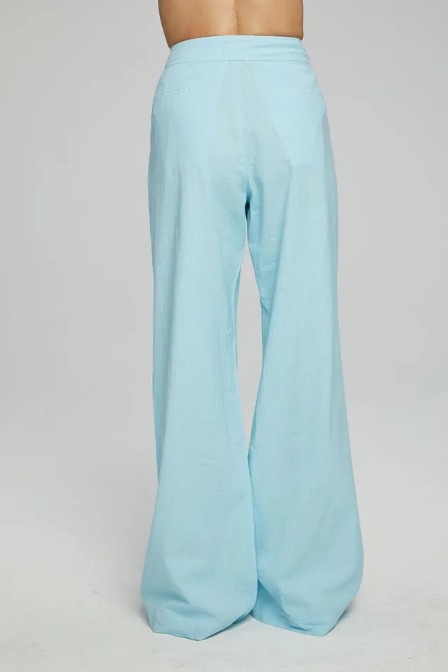 Womens Bottoms Chaser Brand Simone Trousers 8211 Clear Sky