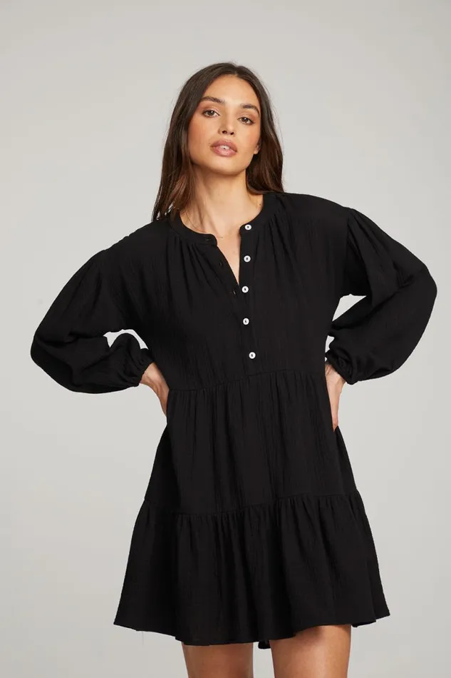 Womens Dresses Chaser Brand Magnolia Licorice Mini Dress