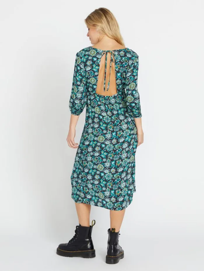 Womens Dresses Volcom Beau Beau Dress 8211 Vintage Black