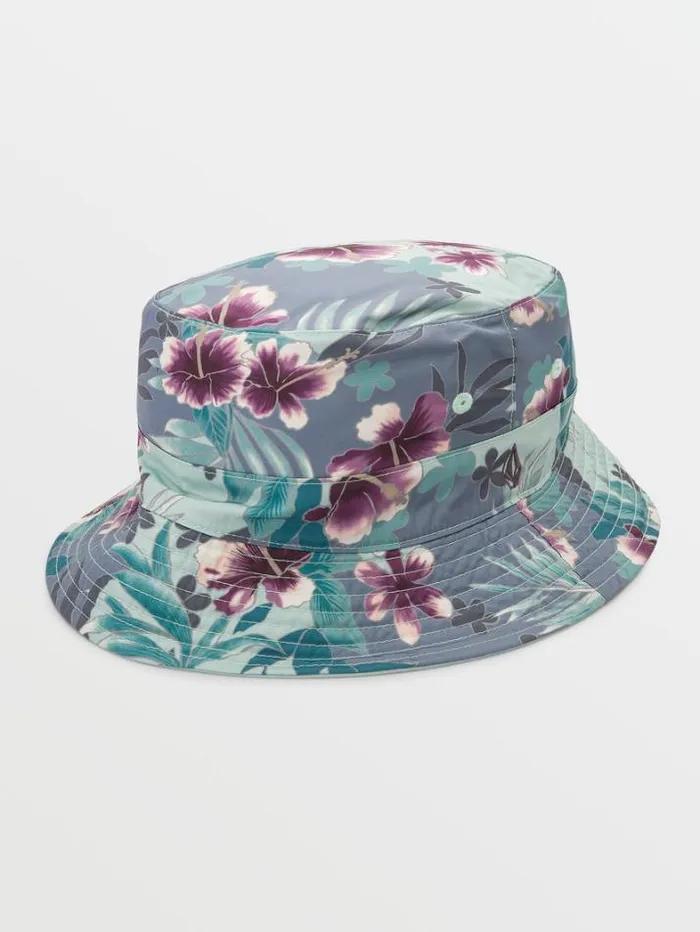 Womens Hats and Beanies Volcom Brohama Bucket Hat 8211 Glacier Blue
