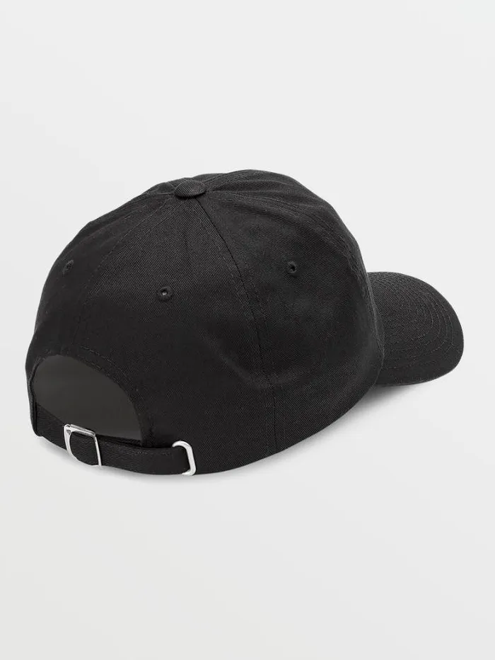 Womens Hats and Beanies Volcom Circle Stone Dad Hat 8211 Black