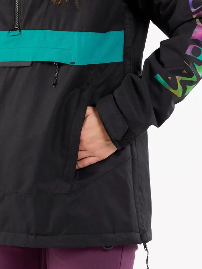 Womens Jackets Volcom Ashfield Pullover 8211 Black