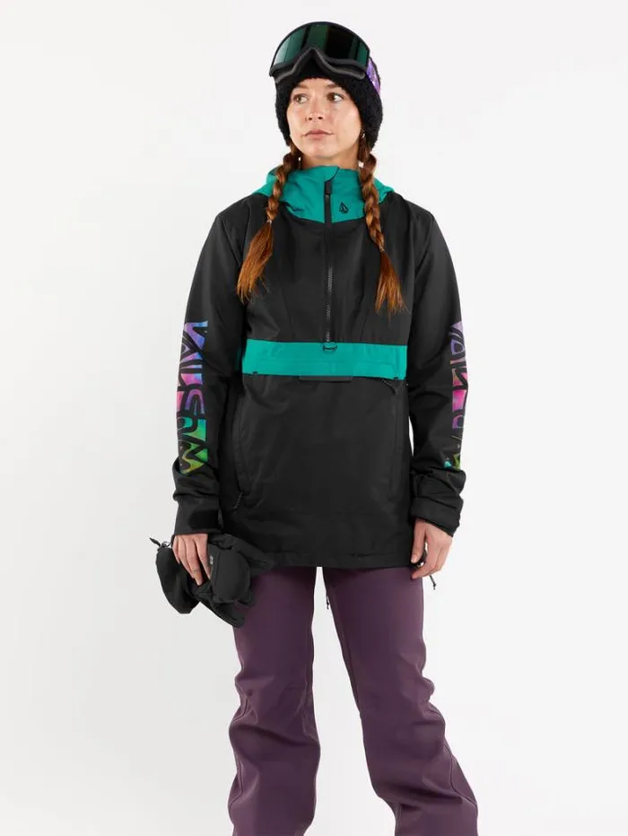 Womens Jackets Volcom Ashfield Pullover 8211 Black