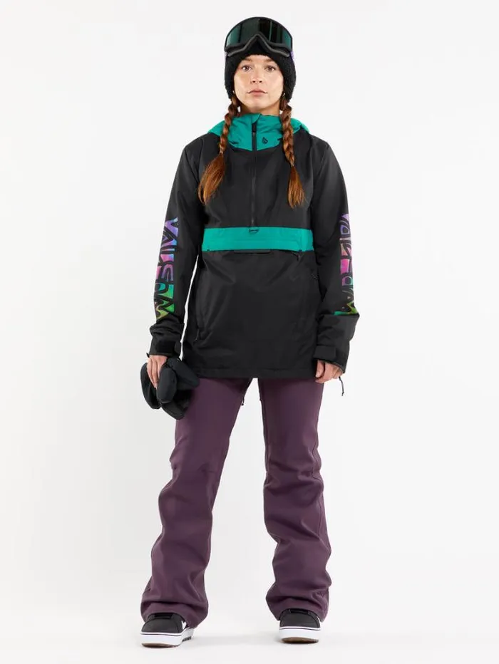 Womens Jackets Volcom Ashfield Pullover 8211 Black