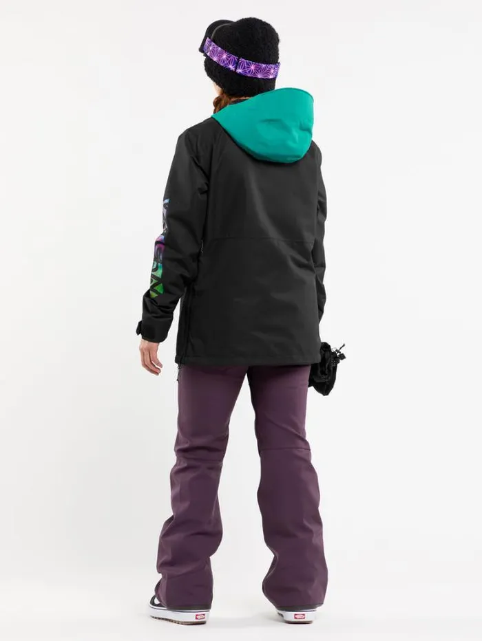 Womens Jackets Volcom Ashfield Pullover 8211 Black