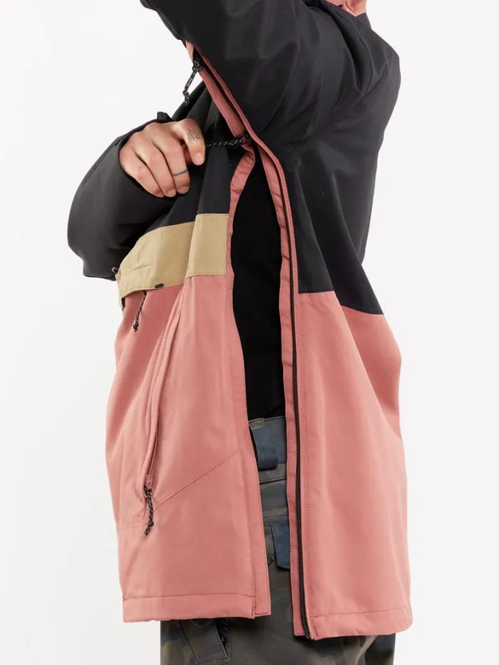 Womens Jackets Volcom Ashfield Pullover 8211 Earth Pink