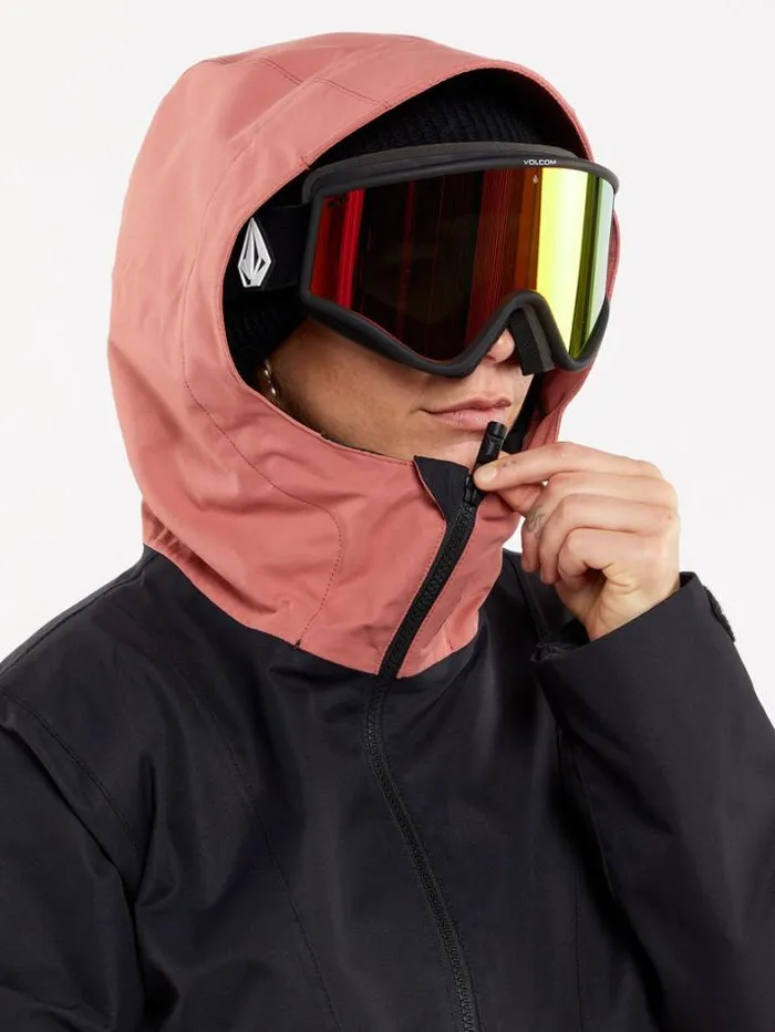 Womens Jackets Volcom Ashfield Pullover 8211 Earth Pink