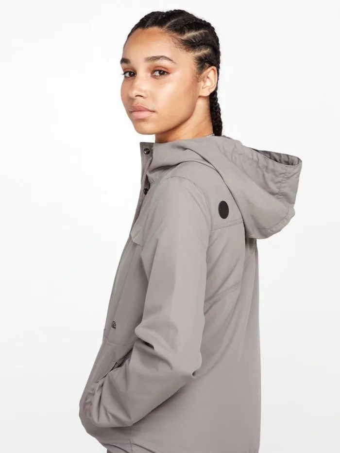Womens Jackets Volcom Enemy Stone Jacket 8211 Gunmetal