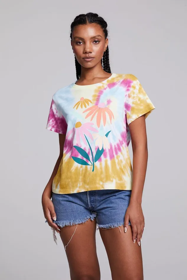 Womens Loungewear Chaser Brand Daisy Bunch Tee