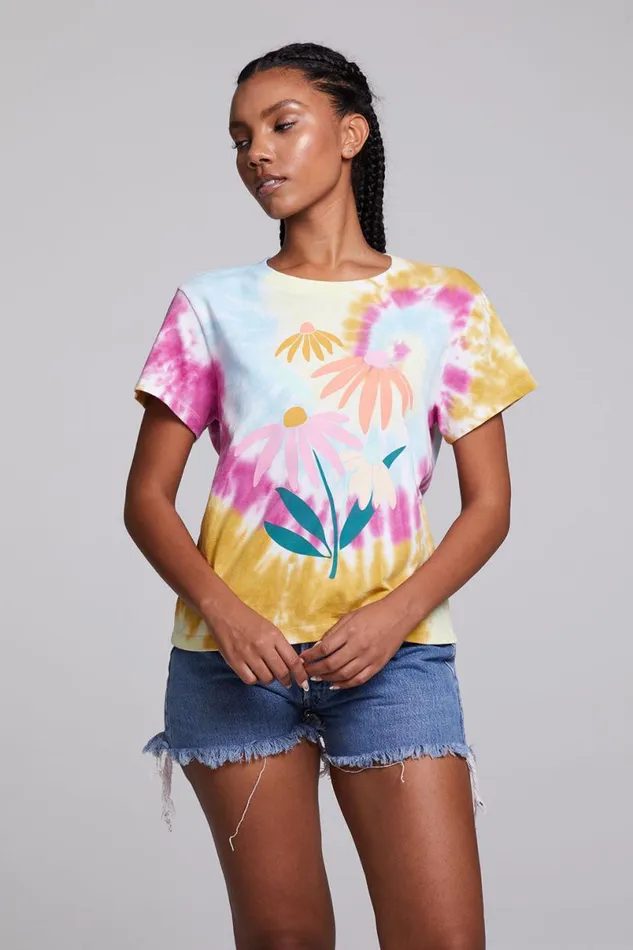 Womens Loungewear Chaser Brand Daisy Bunch Tee