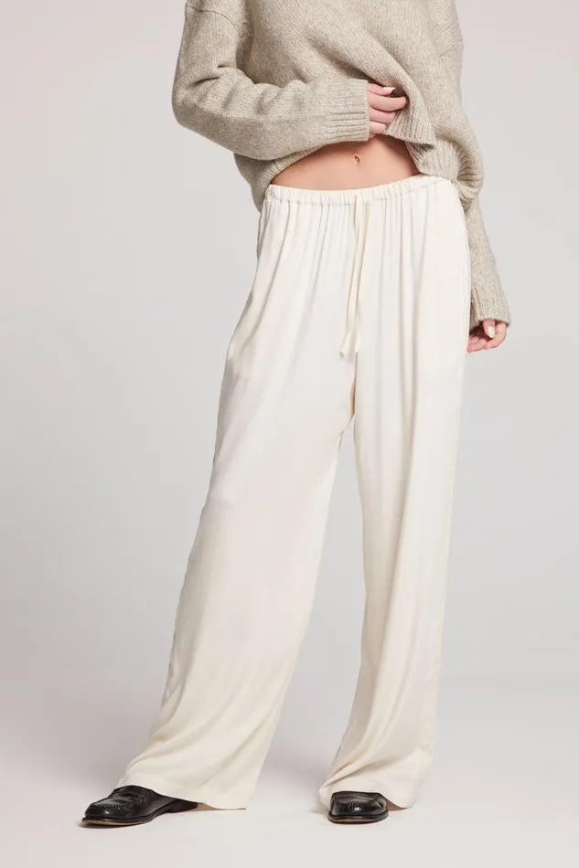 Womens Loungewear Chaser Brand Leee Starry White Trousers