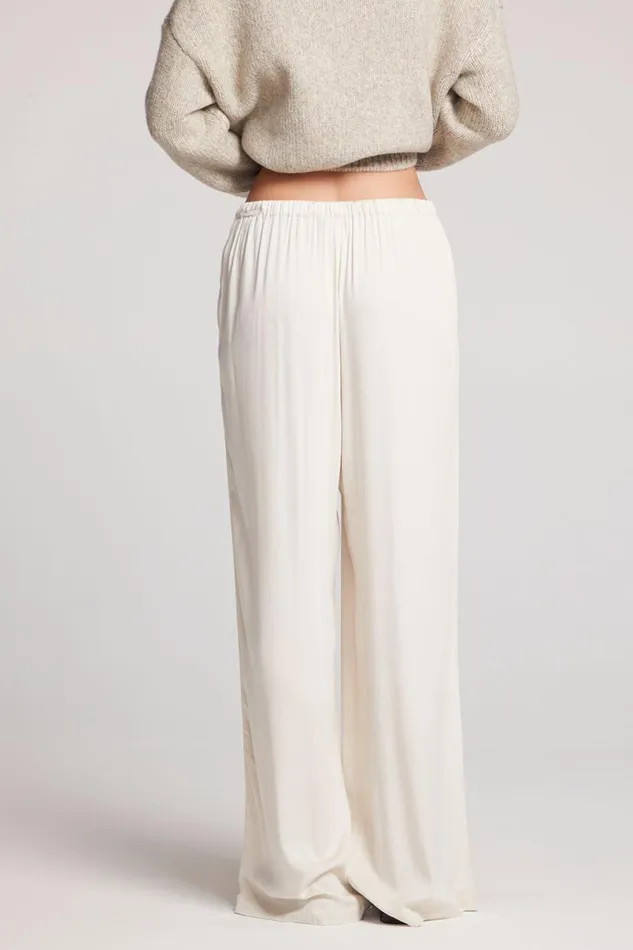 Womens Loungewear Chaser Brand Leee Starry White Trousers