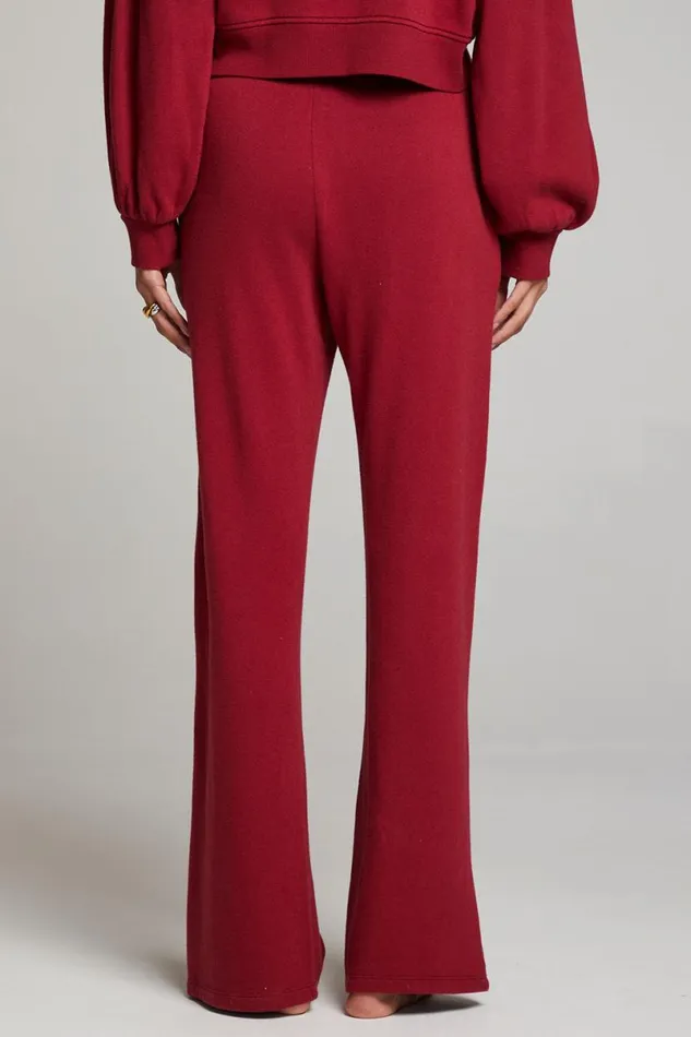 Womens Loungewear Chaser Brand Sandyy Blood Red Trousers