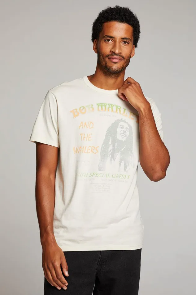 WomensMens Music Chaser Brand Bob Marley On Stage Mens Tee