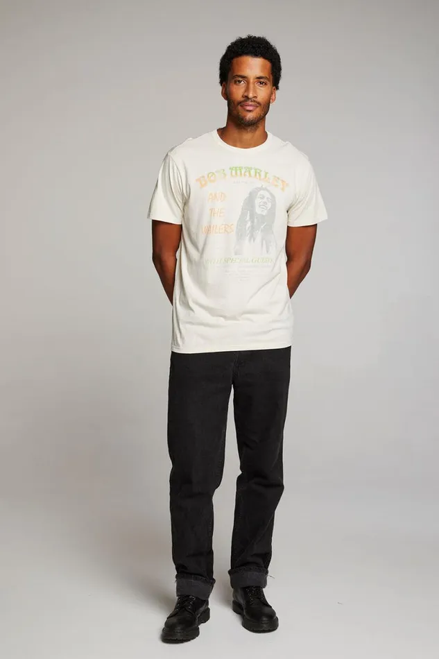 WomensMens Music Chaser Brand Bob Marley On Stage Mens Tee