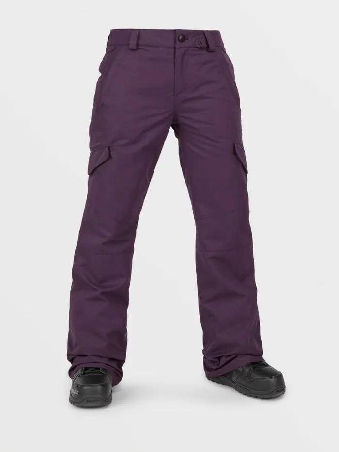 Womens Pants Volcom Bridger Insulated Pants 8211 Blackberry