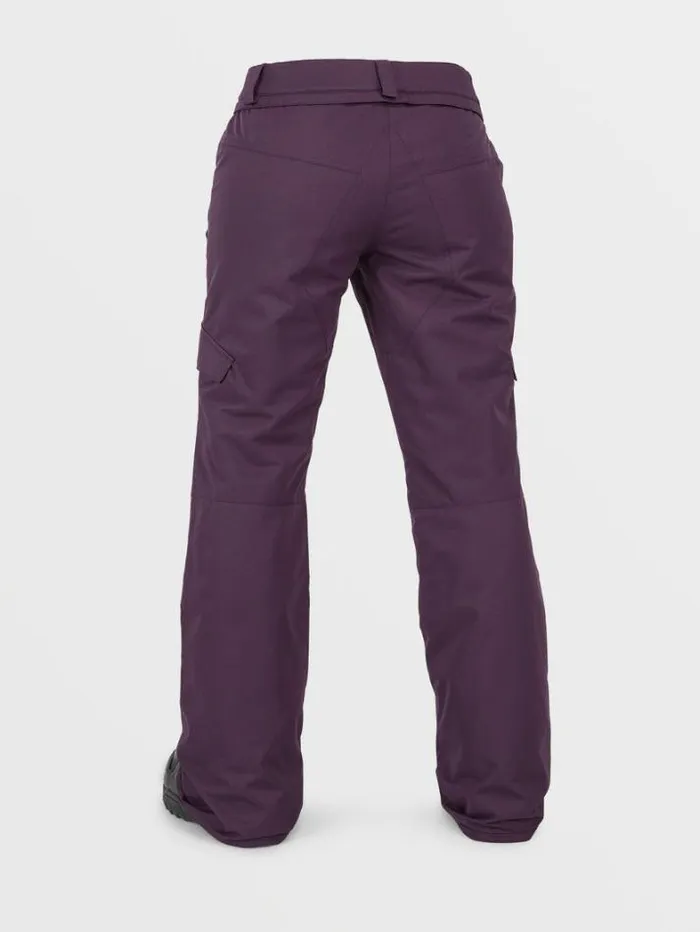 Womens Pants Volcom Bridger Insulated Pants 8211 Blackberry