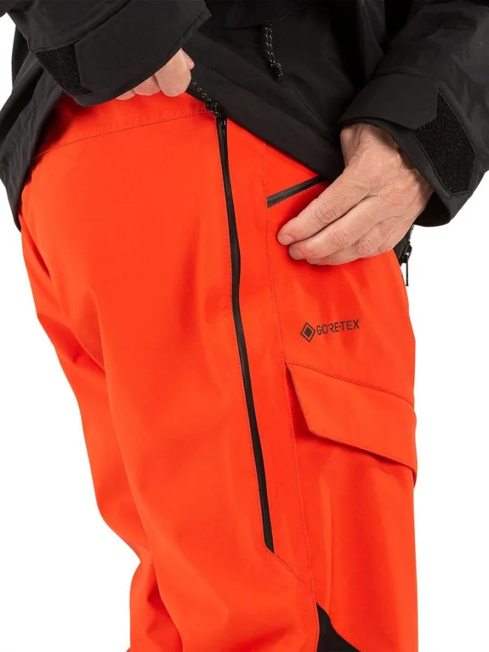 Womens Pants Volcom VCo At Stretch GoreTex Pants 8211 Orange Shock