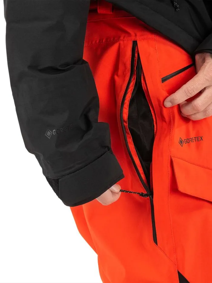 Womens Pants Volcom VCo At Stretch GoreTex Pants 8211 Orange Shock