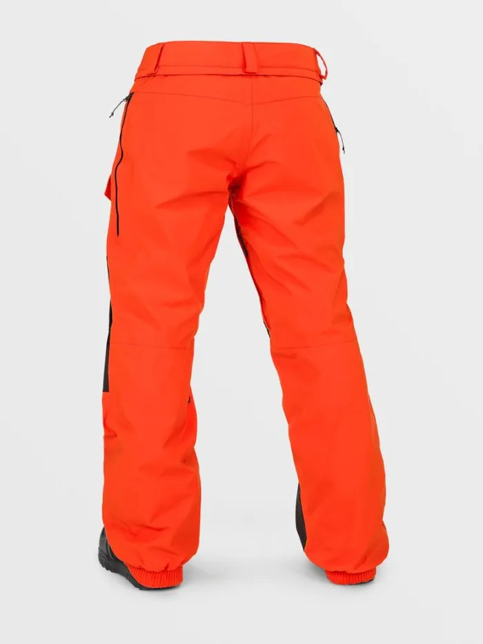 Womens Pants Volcom VCo At Stretch GoreTex Pants 8211 Orange Shock