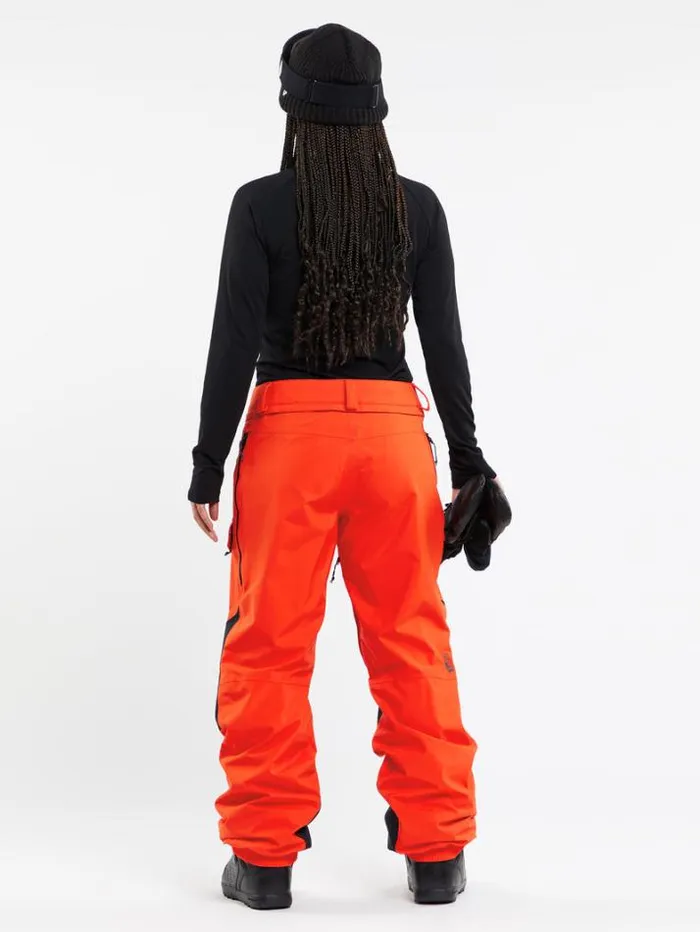 Womens Pants Volcom VCo At Stretch GoreTex Pants 8211 Orange Shock