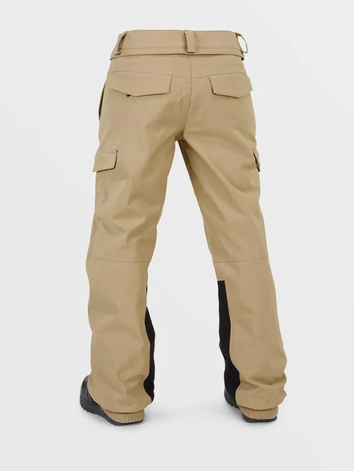 Womens Pants Volcom Wildling Pants 8211 Dark Khaki