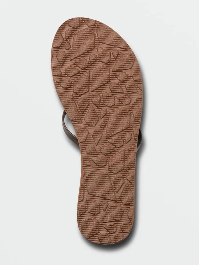 Womens Sandals Volcom New School II Sandals 8211 Brown