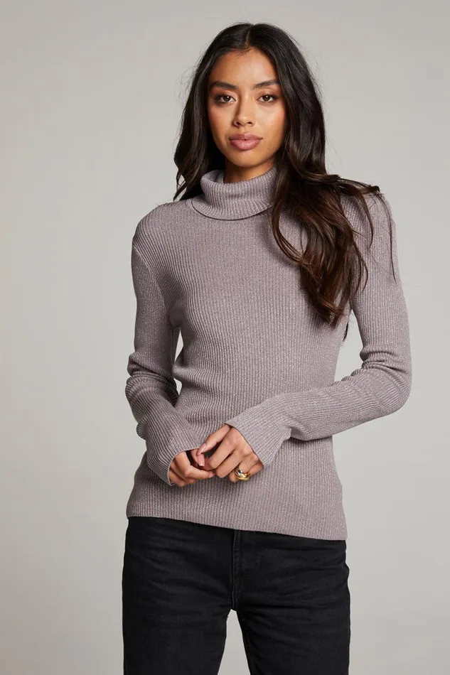 Womens Tops Chaser Brand Bloom Foggy City Sweater