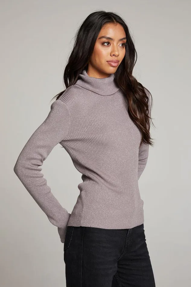 Womens Tops Chaser Brand Bloom Foggy City Sweater