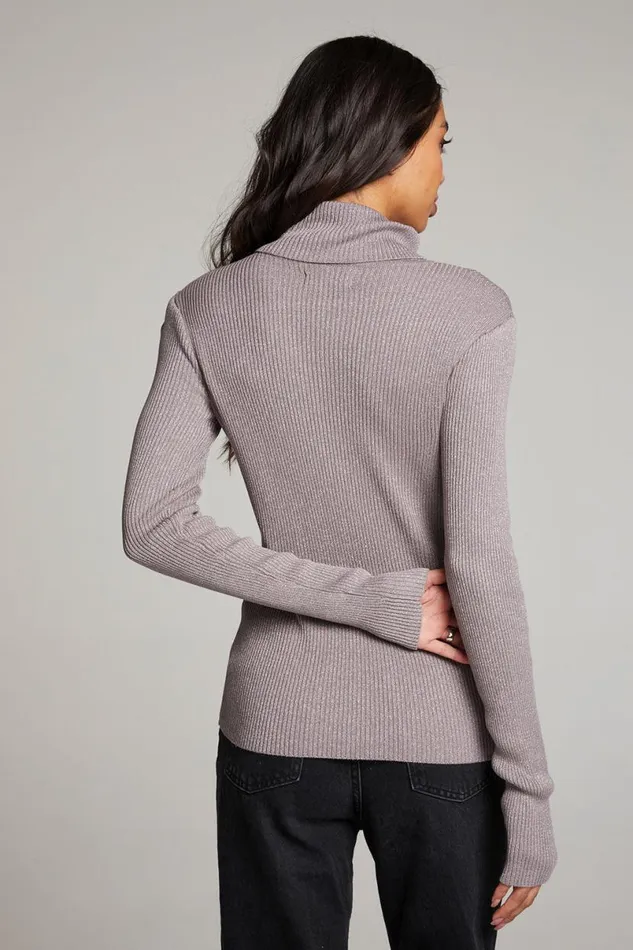 Womens Tops Chaser Brand Bloom Foggy City Sweater