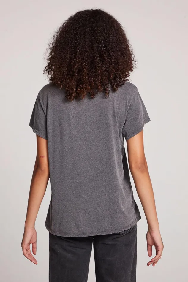 Womens Tops Chaser Brand Coca Cola Kiss Tee