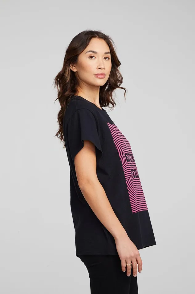 Womens Tops Chaser Brand Electric Feel Tee