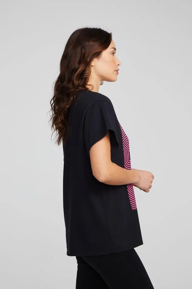 Womens Tops Chaser Brand Electric Feel Tee