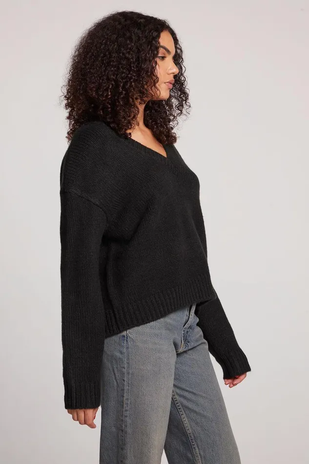 Womens Tops Chaser Brand Ginger Licorice Long Sleeve