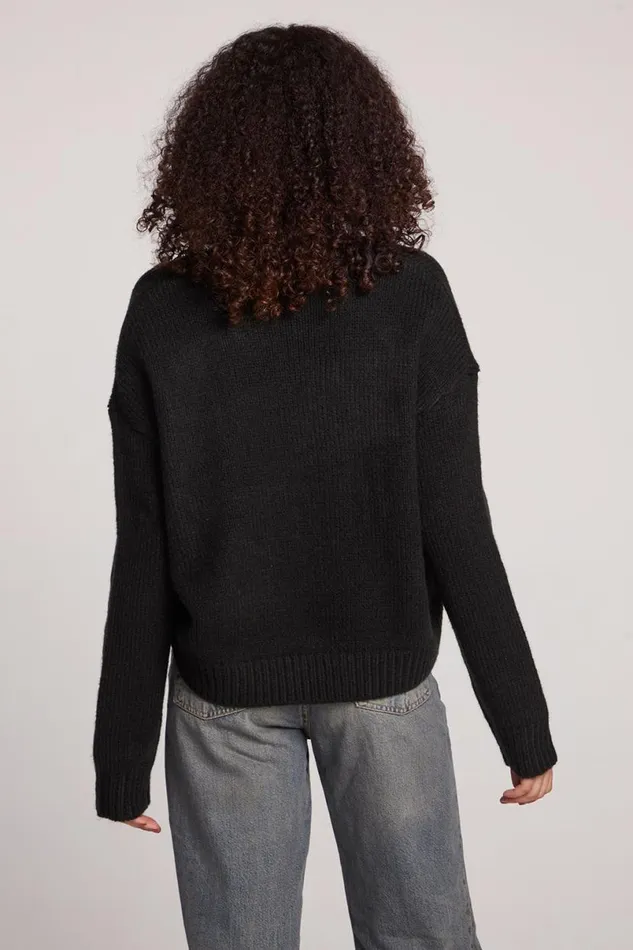 Womens Tops Chaser Brand Ginger Licorice Long Sleeve