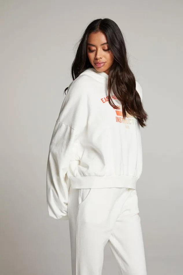 Womens Tops Chaser Brand Hamptons Surf Club Pullover Hoodie