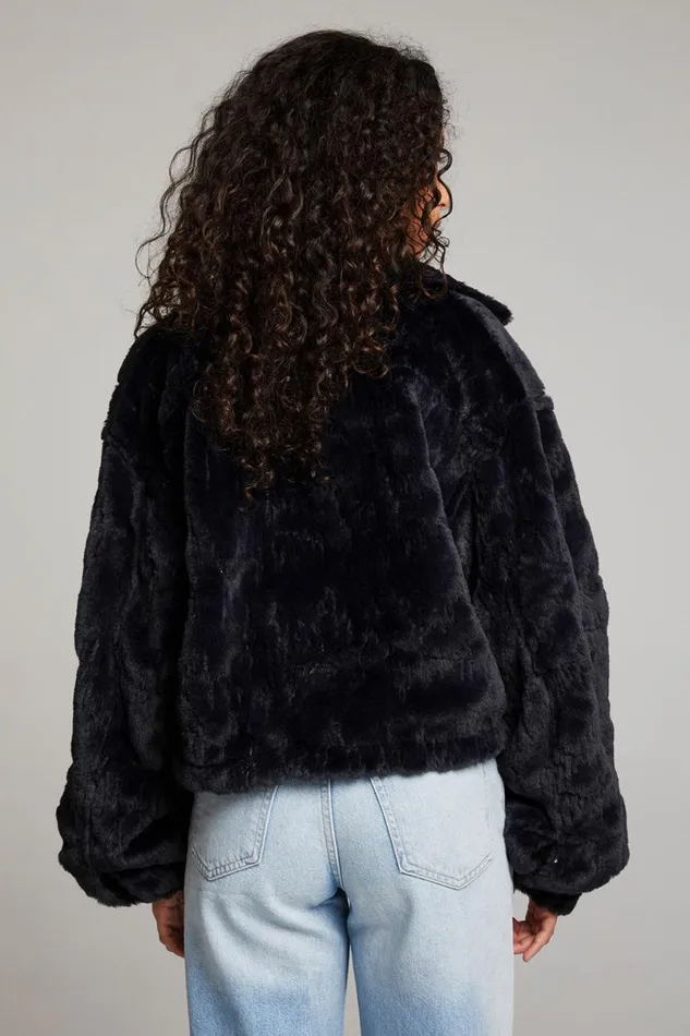 Womens Tops Chaser Brand Minnie Licorice Jacket