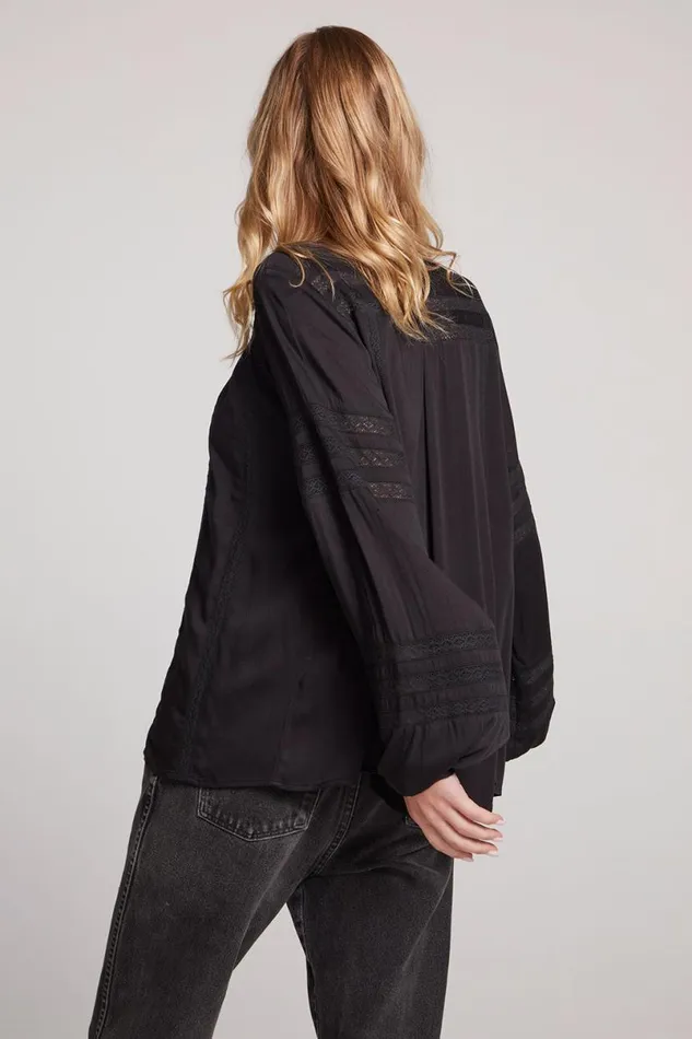 Womens Tops Chaser Brand Rozina Licorice Blouse