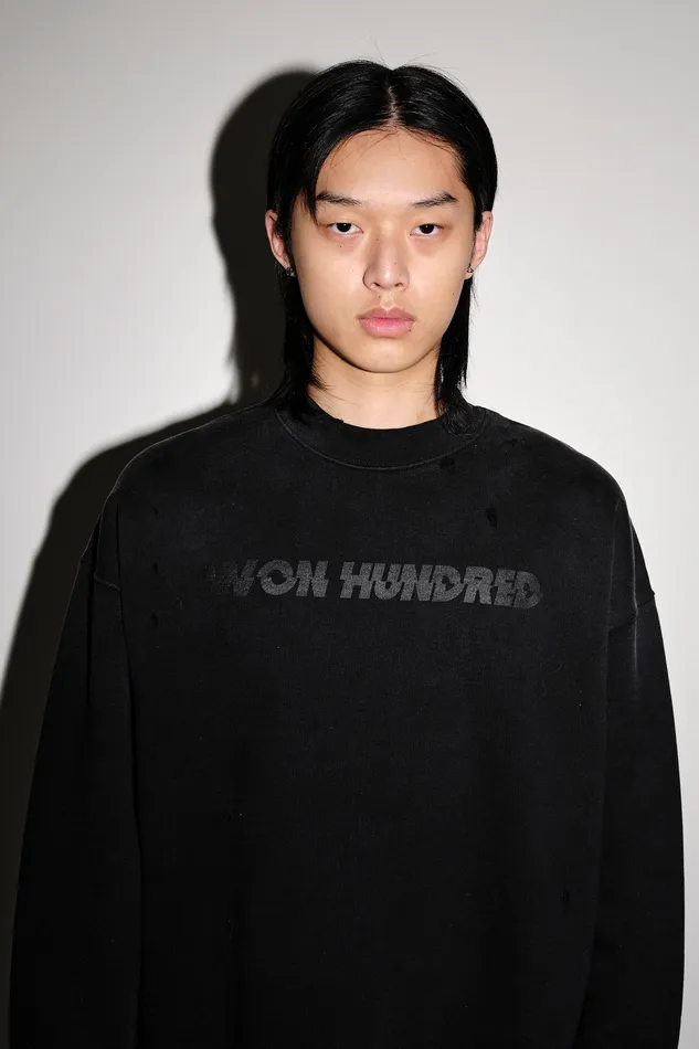 Wonhundred Sweatshirts Men Jalen 8211 Washed Black